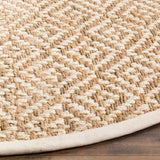 SAFAVIEH Handmade Natural Fiber Adelyn Diamond Trellis Jute Rug