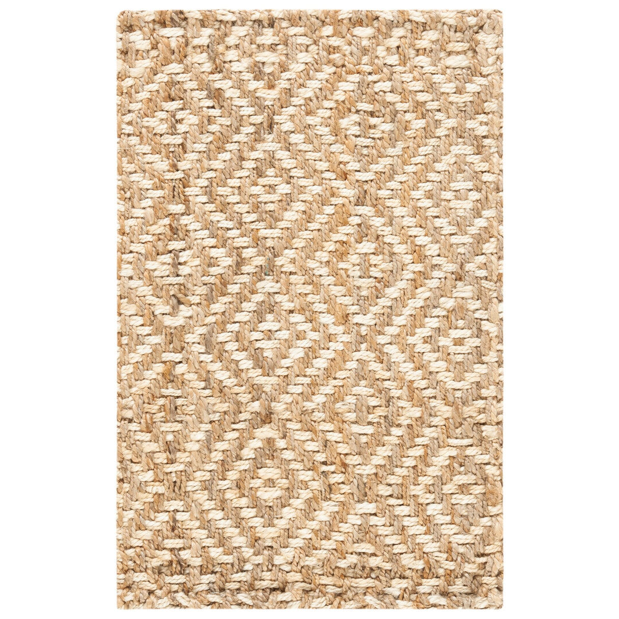 SAFAVIEH Handmade Natural Fiber Adelyn Diamond Trellis Jute Rug