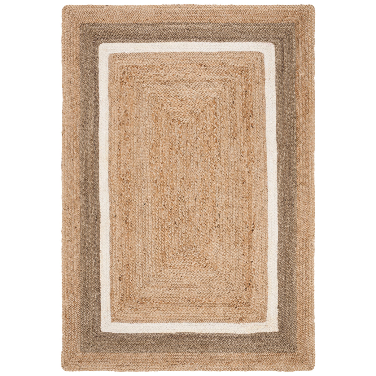 SAFAVIEH Handmade Natural Fiber Antonije Border Jute Rug