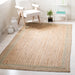 SAFAVIEH Handmade Natural Fiber Averi Border Jute Rug