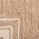 SAFAVIEH Handmade Natural Fiber Averi Border Jute Rug