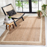 SAFAVIEH Handmade Natural Fiber Averi Border Jute Rug