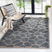 SAFAVIEH Handmade Natural Fiber Azaria Nautical Geometric Wool Rug