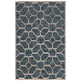 SAFAVIEH Handmade Natural Fiber Azaria Nautical Geometric Wool Rug