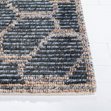 SAFAVIEH Handmade Natural Fiber Azaria Nautical Geometric Wool Rug