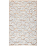 SAFAVIEH Handmade Natural Fiber Azaria Nautical Geometric Wool Rug