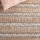 SAFAVIEH Handmade Natural Fiber Carmelina Geometric Seagrass Rug