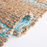 SAFAVIEH Handmade Natural Fiber Carmelina Geometric Seagrass Rug