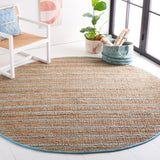 SAFAVIEH Handmade Natural Fiber Carmelina Geometric Seagrass Rug