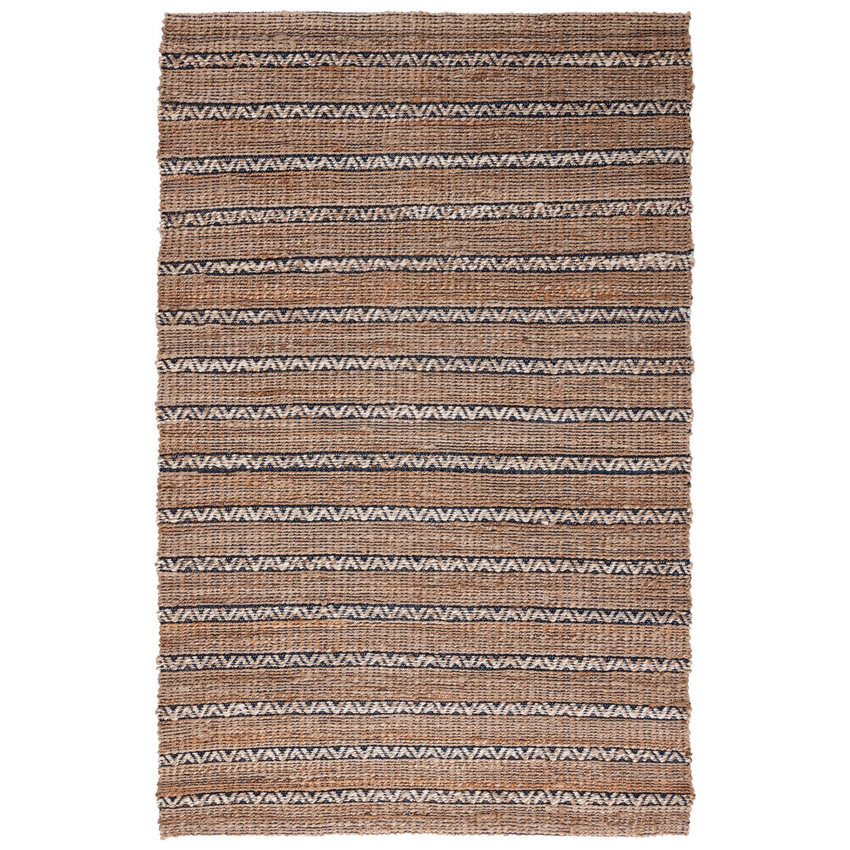 SAFAVIEH Handmade Natural Fiber Carmelina Geometric Seagrass Rug