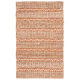 SAFAVIEH Handmade Natural Fiber Carmelina Geometric Seagrass Rug