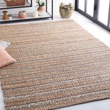 SAFAVIEH Handmade Natural Fiber Carmelina Geometric Seagrass Rug