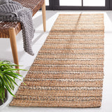 SAFAVIEH Handmade Natural Fiber Carmelina Geometric Seagrass Rug