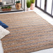 SAFAVIEH Handmade Natural Fiber Carmelina Geometric Seagrass Rug