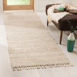 SAFAVIEH Handmade Natural Fiber Eybjorg Jute Fringe Rug