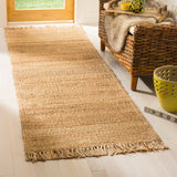 SAFAVIEH Handmade Natural Fiber Eybjorg Jute Fringe Rug