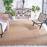 SAFAVIEH Handmade Natural Fiber Eybjorg Jute Fringe Rug