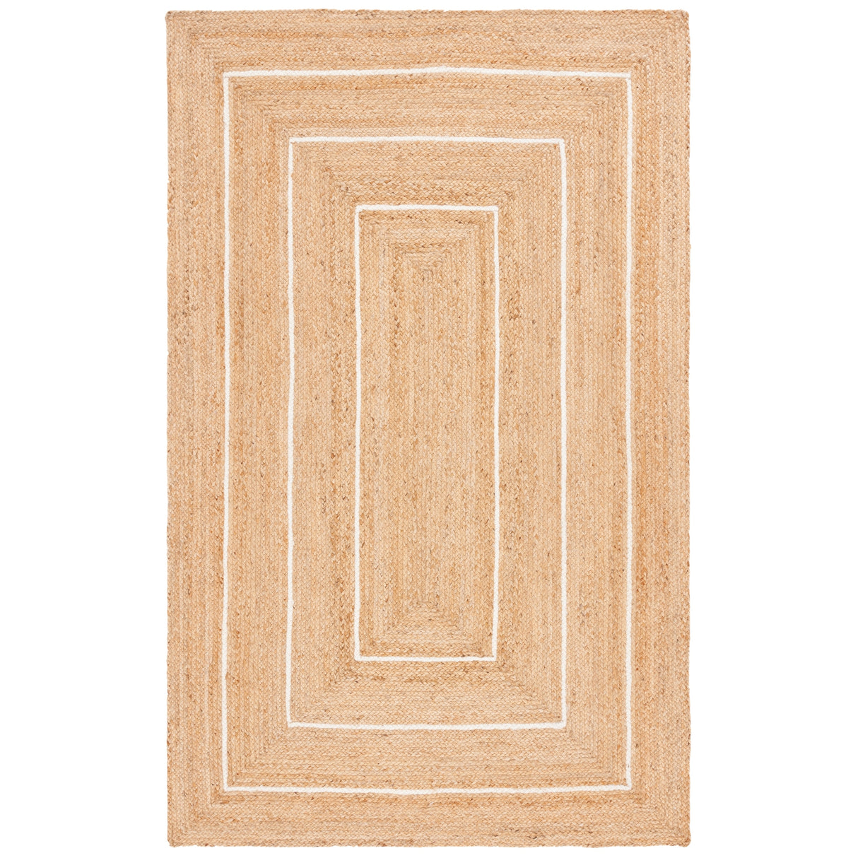 SAFAVIEH Handmade Natural Fiber Gebbine Farmhouse Border Jute Rug