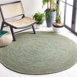 SAFAVIEH Handmade Natural Fiber Hedi Jute & Wool Rug