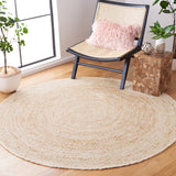 SAFAVIEH Handmade Natural Fiber Hedi Jute & Wool Rug