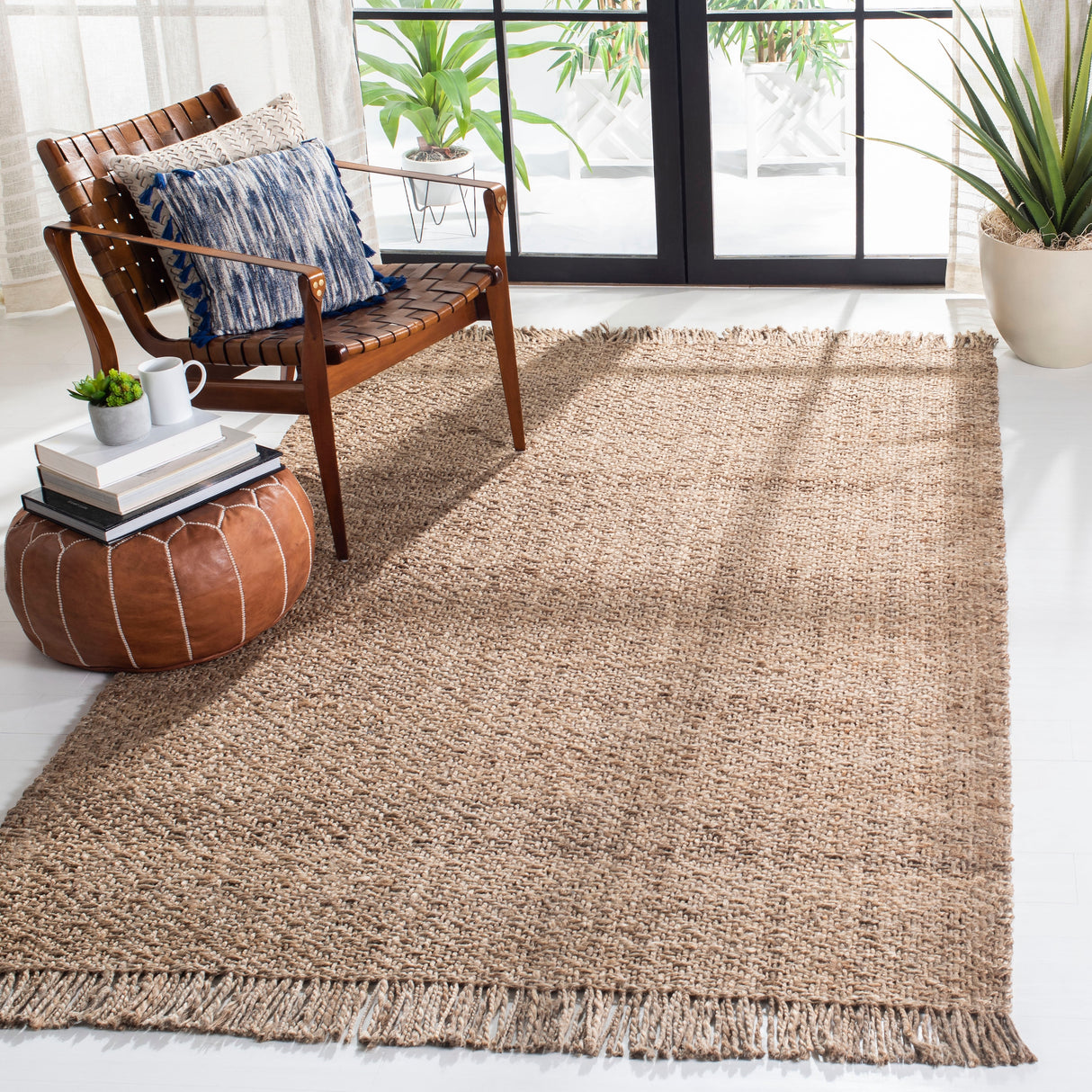 SAFAVIEH Handmade Natural Fiber Heidy Farmhouse Rug