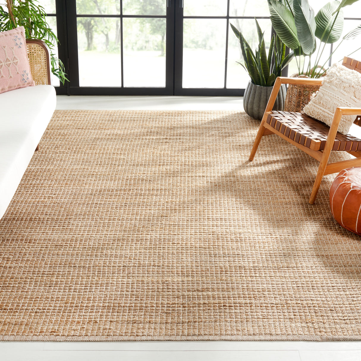 SAFAVIEH Handmade Natural Fiber Janiah Farmhouse Jute Rug