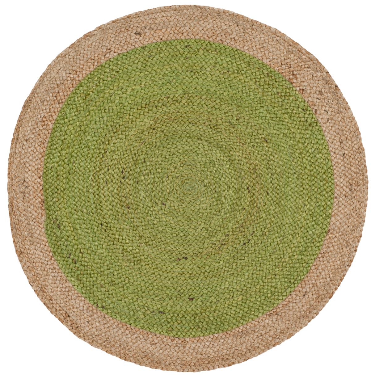 SAFAVIEH Handmade Natural Fiber Jolette Bordered Round Jute Rug