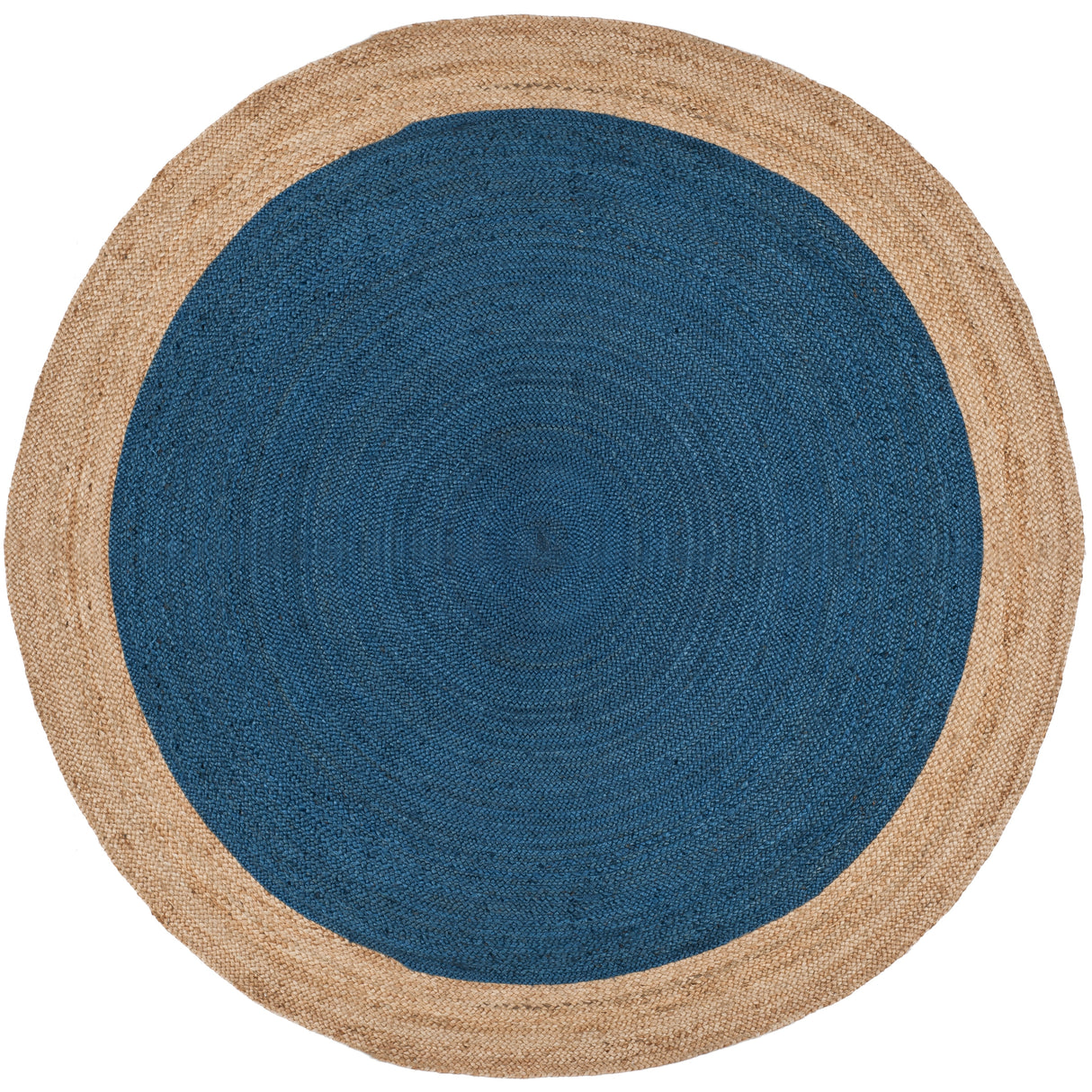 SAFAVIEH Handmade Natural Fiber Jolette Bordered Round Jute Rug