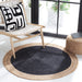 SAFAVIEH Handmade Natural Fiber Jolette Bordered Round Jute Rug