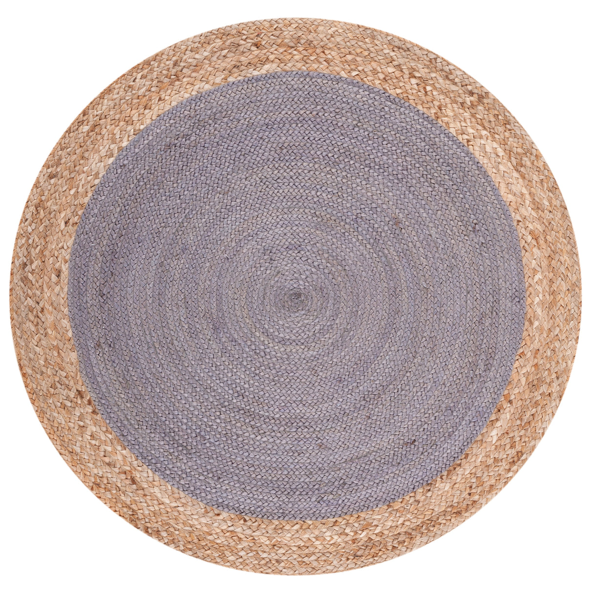 SAFAVIEH Handmade Natural Fiber Jolette Bordered Round Jute Rug