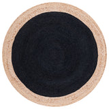 SAFAVIEH Handmade Natural Fiber Jolette Bordered Round Jute Rug