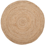 SAFAVIEH Handmade Natural Fiber Jolette Bordered Round Jute Rug