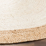 SAFAVIEH Handmade Natural Fiber Jolette Bordered Round Jute Rug