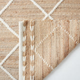 SAFAVIEH Handmade Natural Fiber Kimora Boho Farmhouse Trellis Jute