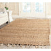 SAFAVIEH Handmade Natural Fiber Montserrat Jute Rug with Fringe