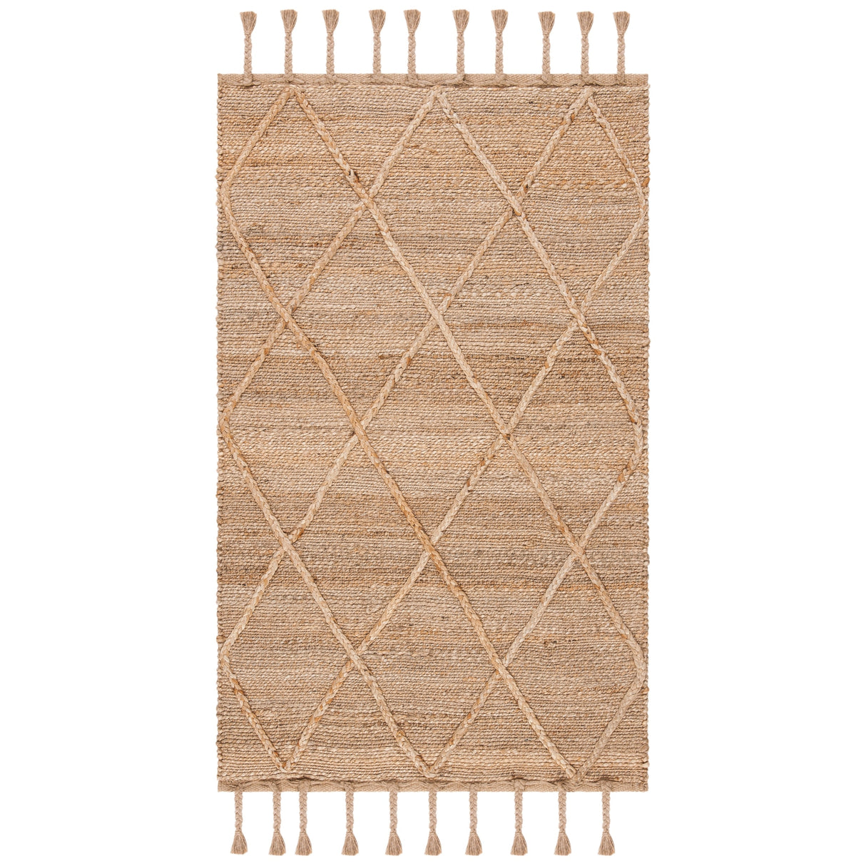 SAFAVIEH Handmade Natural Fiber Orietta Jute Tassel Rug