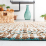 SAFAVIEH Handmade Natural Fiber Riya Geometric Seagrass Rug