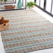 SAFAVIEH Handmade Natural Fiber Riya Geometric Seagrass Rug