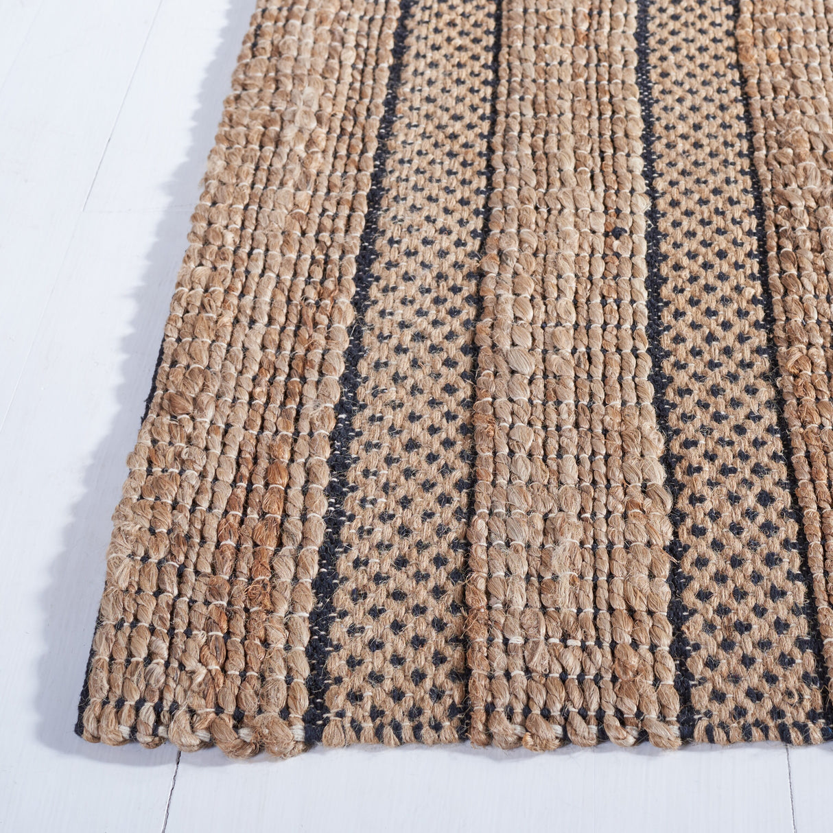 SAFAVIEH Handmade Natural Fiber Samira Geometric Seagrass Rug