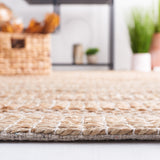 SAFAVIEH Handmade Natural Fiber Samira Geometric Seagrass Rug