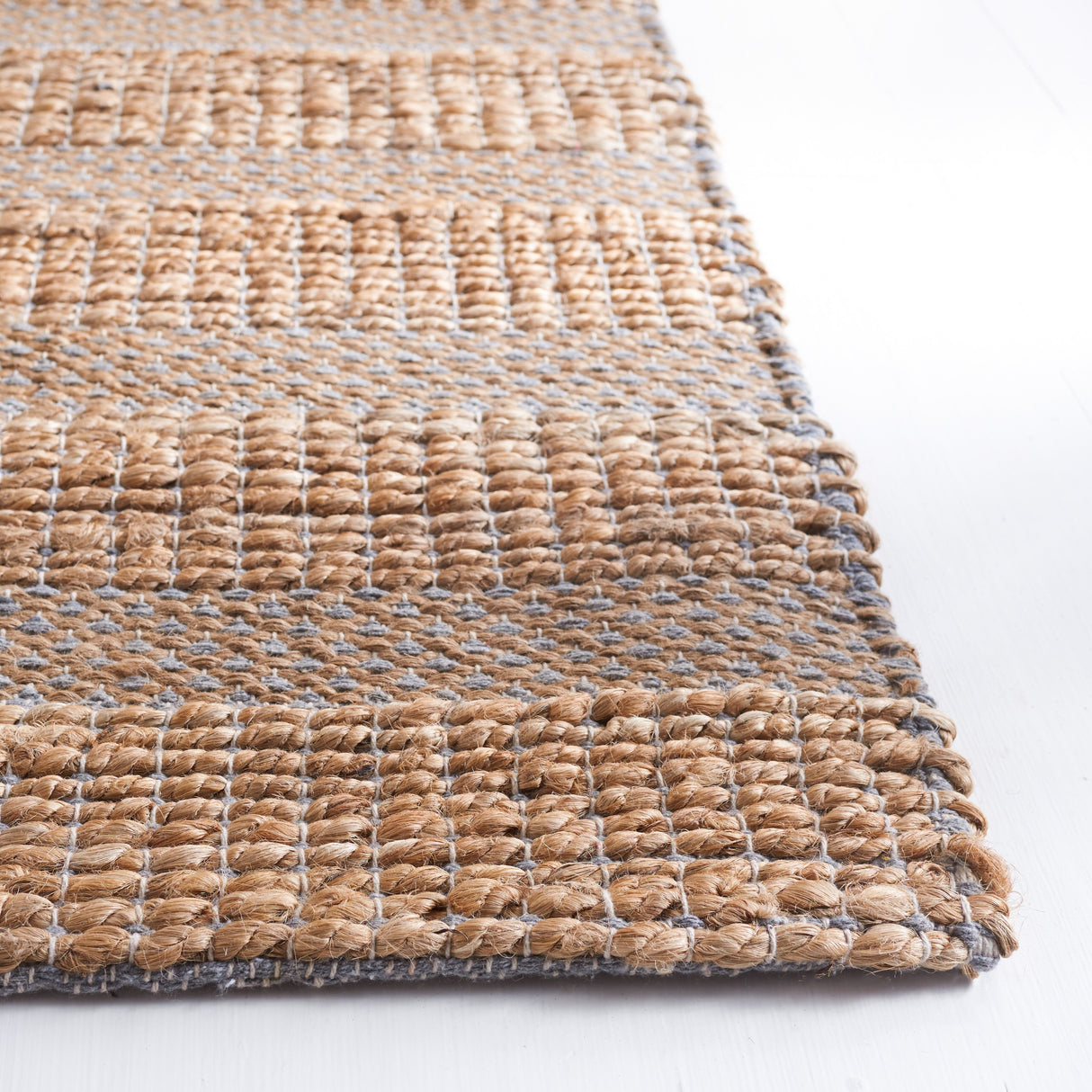 SAFAVIEH Handmade Natural Fiber Samira Geometric Seagrass Rug