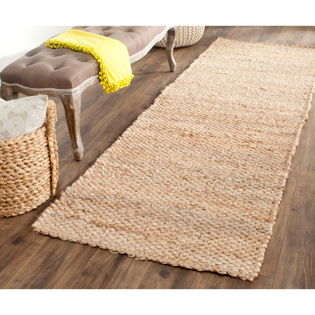 SAFAVIEH Handmade Natural Fiber Siya Jute Rug