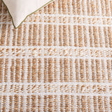 SAFAVIEH Handmade Natural Fiber Undis Geometric Seagrass Rug