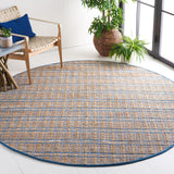 SAFAVIEH Handmade Natural Fiber Undis Geometric Seagrass Rug