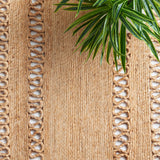 SAFAVIEH Handmade Natural Fiber Vafa Casual Jute Rug