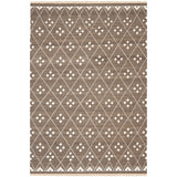 SAFAVIEH Handmade Natural Kilim Akmaral Wool Rug with Fringe