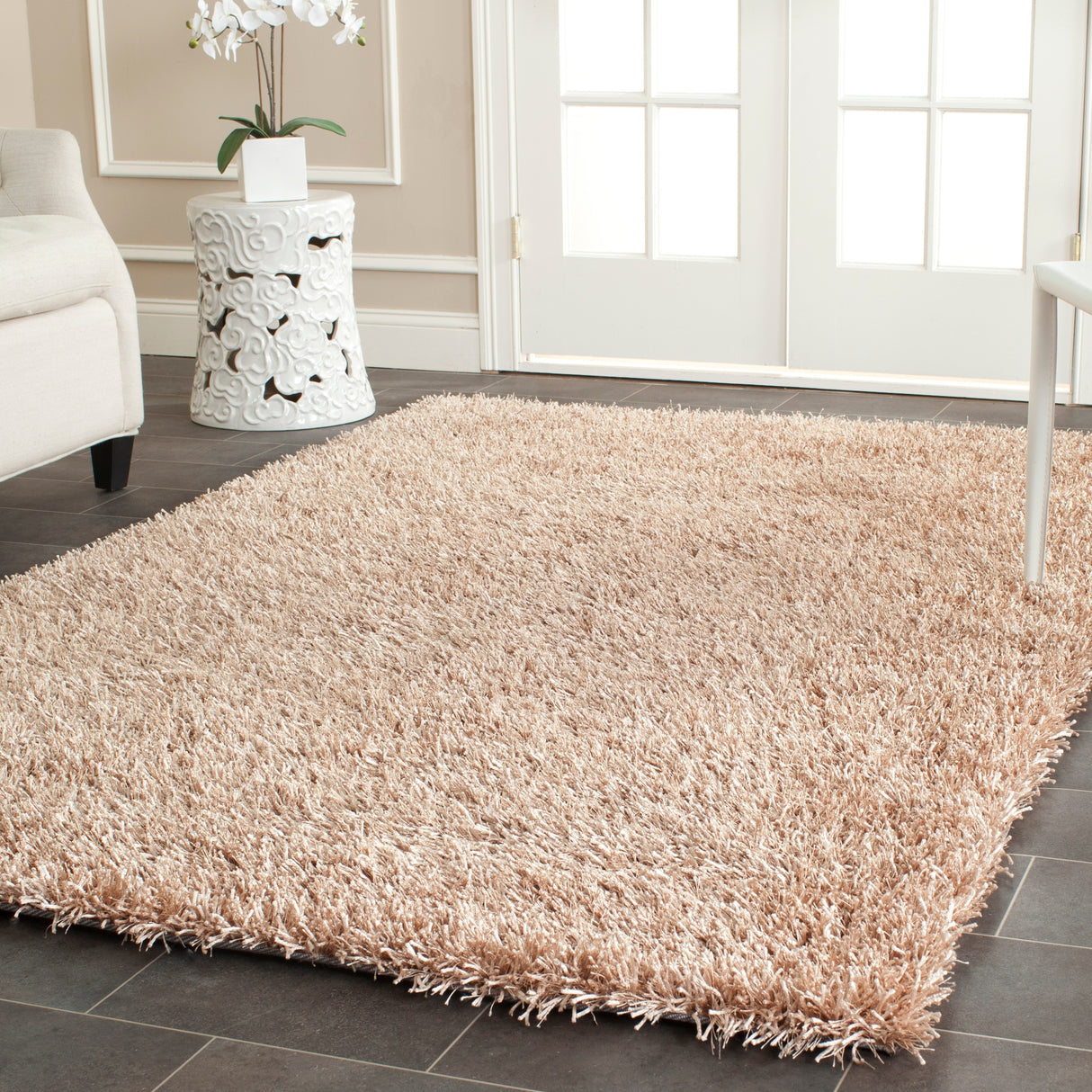 SAFAVIEH Handmade New Orleans Shag Dulce Area Rug