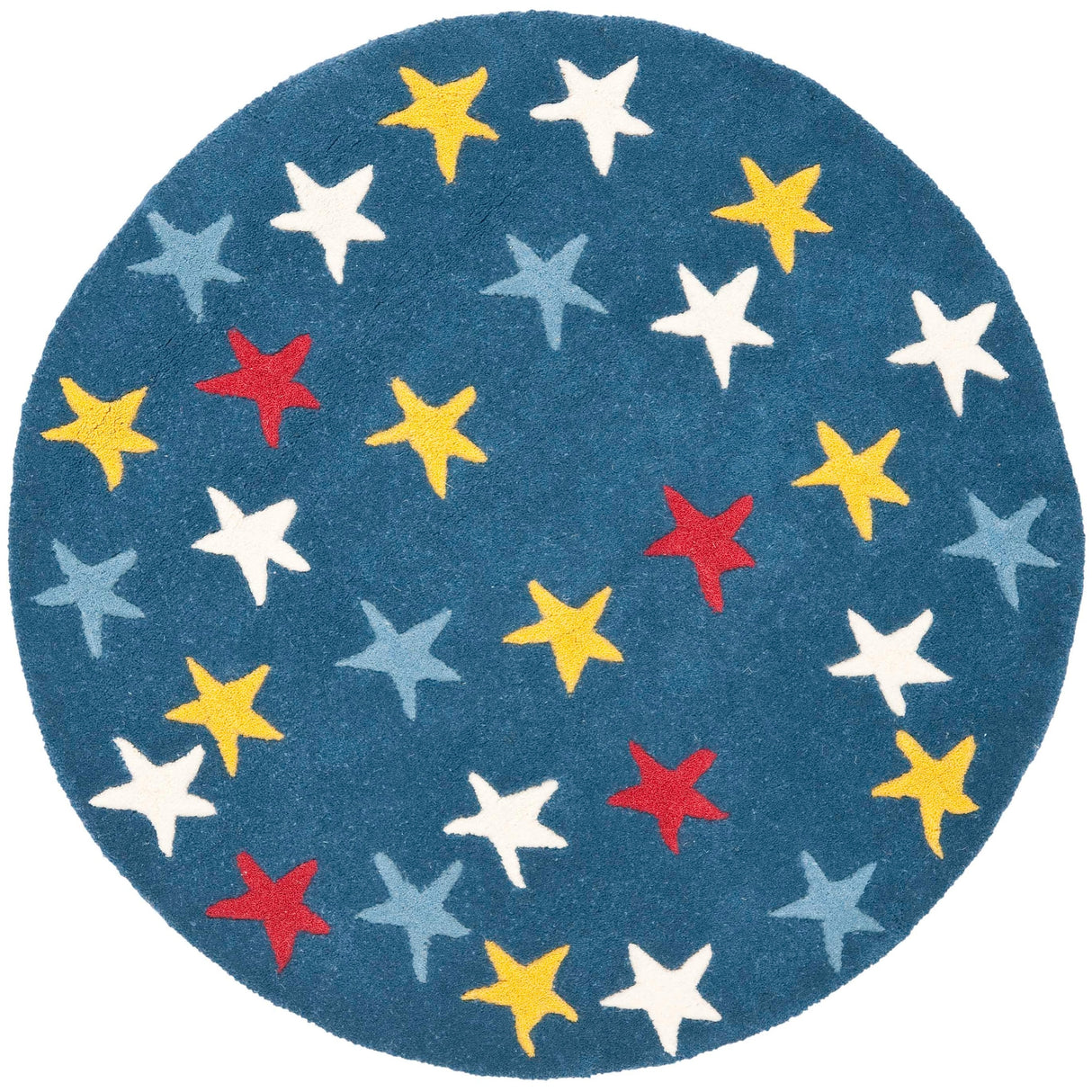 SAFAVIEH Handmade Novelty Egea Stars Wool Rug