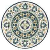 SAFAVIEH Handmade Novelty Jaylynn Mandala Wool Rug