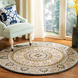 SAFAVIEH Handmade Novelty Jaylynn Mandala Wool Rug